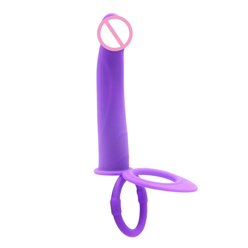 Double Pénétration - Sextoy Vibrant avec Plug Anal et Stimulateur Point G