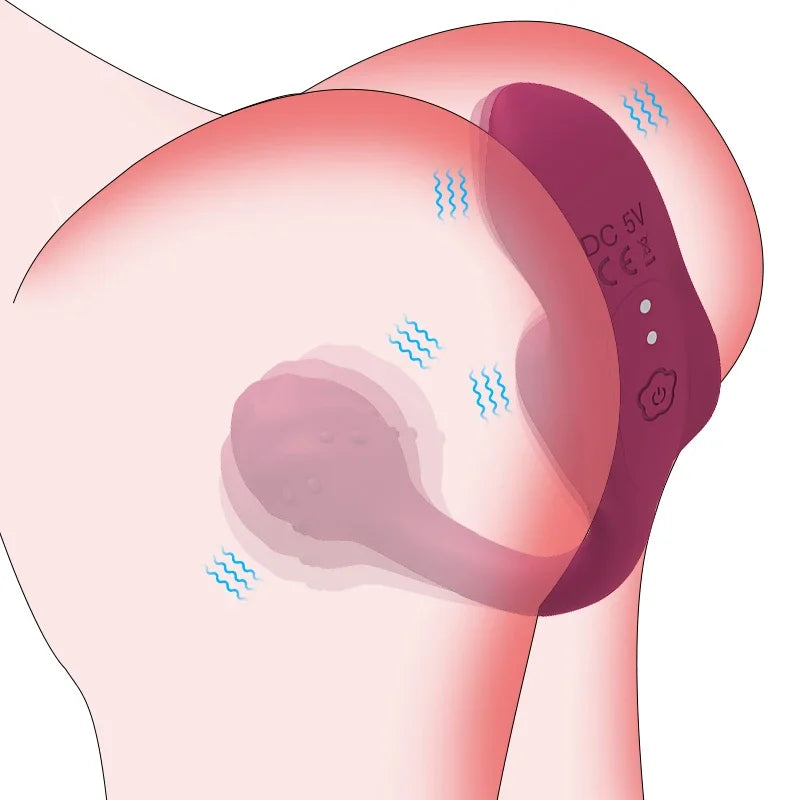 Culotte Vibrante Télécommandée – Stimulateur Point G & Clitoris Sans Fil.