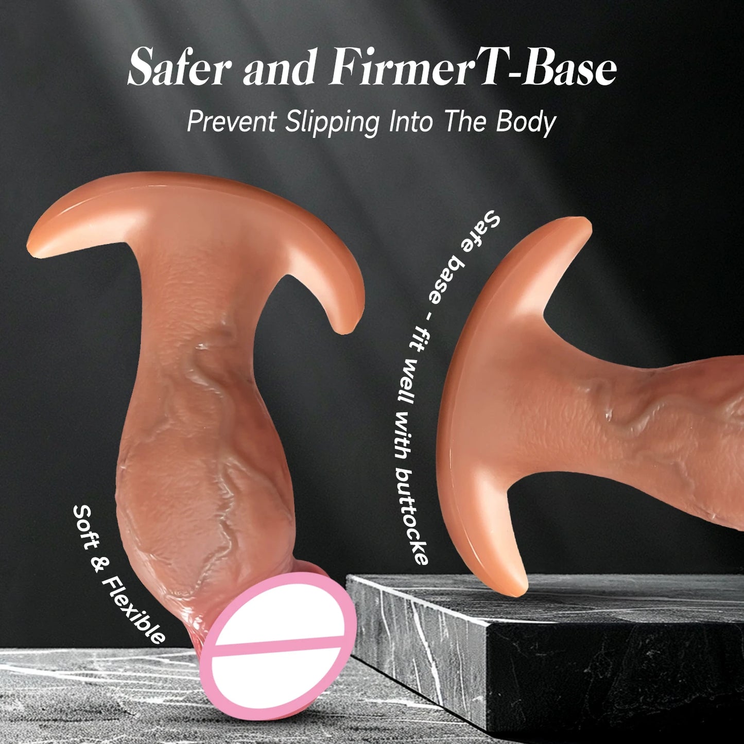 Super Big Skin Dildo Penis Prostate Massager – Sextoy réaliste en silicone pour stimulation analeized Strap-on Dildos Sex toys