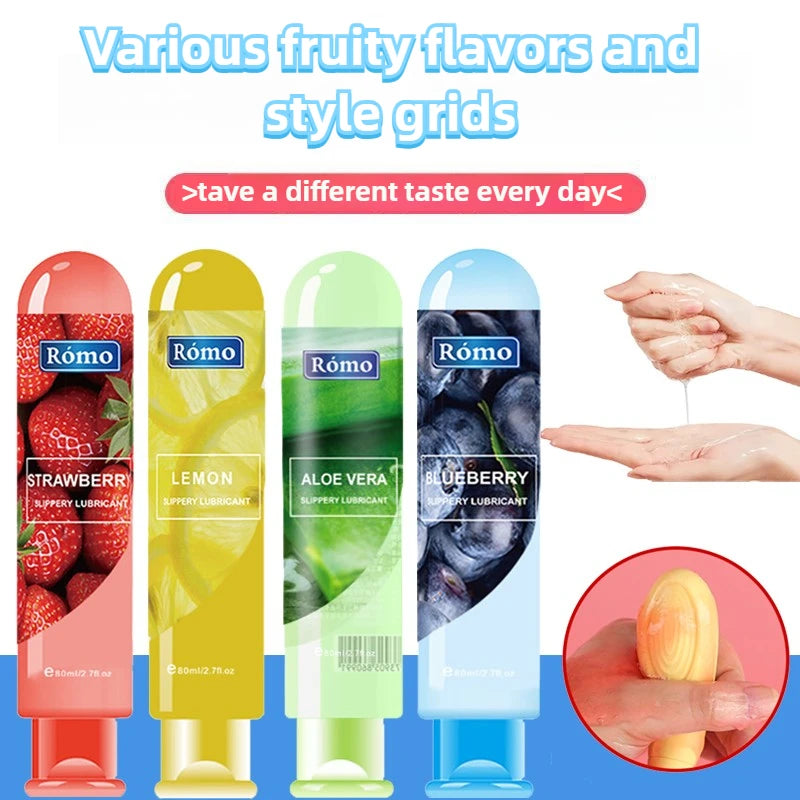 Lubrifiant Saveur Fruits – Gel Intime Hydratant à Base d’Eau pour Usage Vaginal et Anal