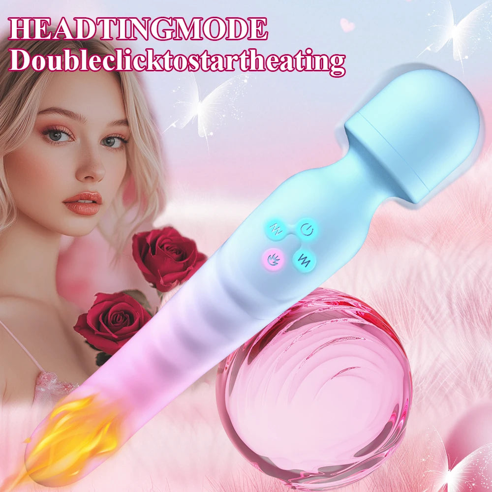 Vibromasseur AV Puissant pour Femme – Stimulation Point G, Clitoris & Massage Vaginal