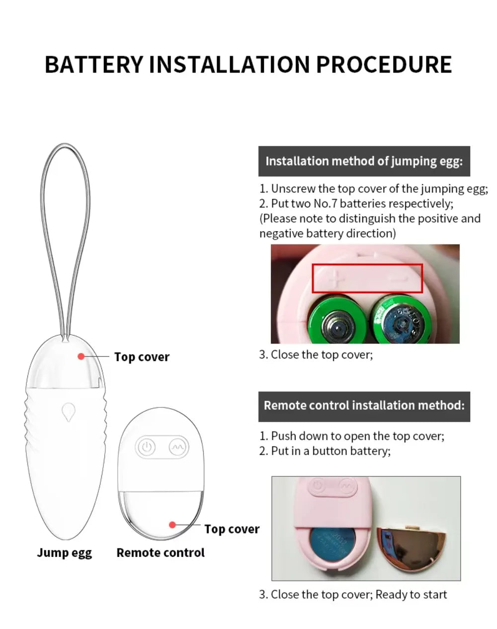 Boule de Massage Vaginale Vibrante – 10 Vitesses avec Télécommande Sans Fil